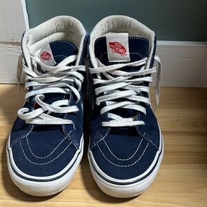 Vans Sk8-Hi Navy High-Top Sneakers